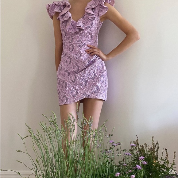 Zara Limited Edition Ruffled Mini Dress - Picture 5 of 6